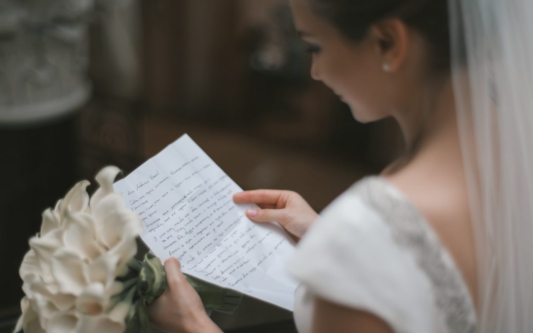 MARRIAGE VOWS ~ WHAT THEY COULD/SHOULD INCLUDE